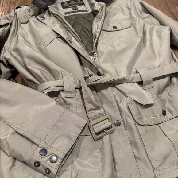 Barbour Beige Military Field Jacket - Picture 2 of 7